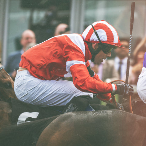 Jockey ready to race