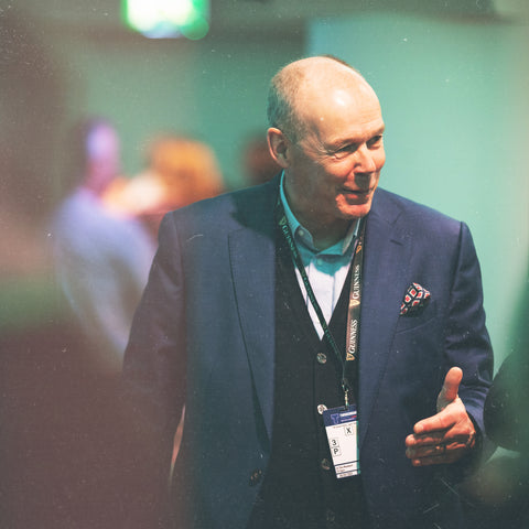 Sir Clive Woodward in The Green Room at Twickenham