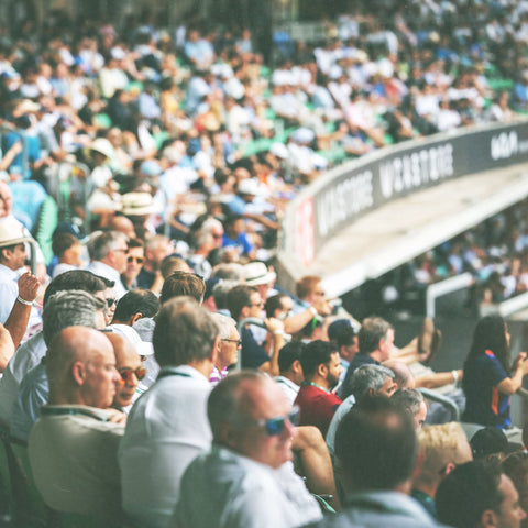 Hospitality guests in the stands at The KIA Oval