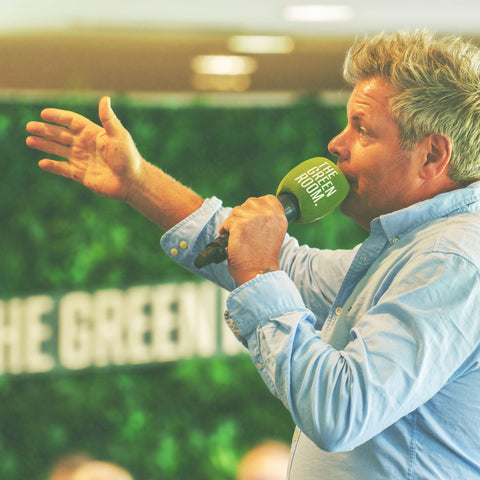 Mark Durden-Smith in The Green Room at The KIA Oval