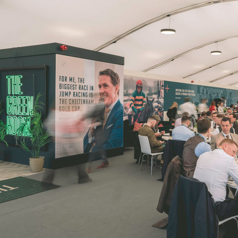 The Green Room at The Cheltenham Festival