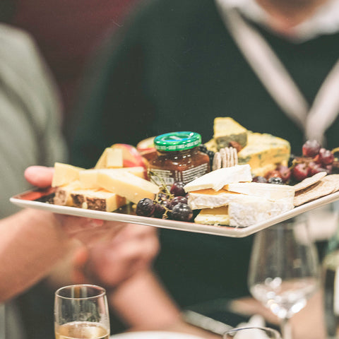 Cheese board at Twickenham